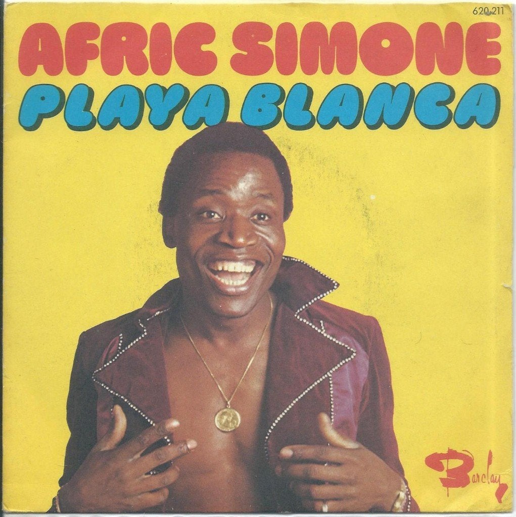Vinyl Single Afric Simone, Ophalen of Verzenden, Gebruikt, Pop