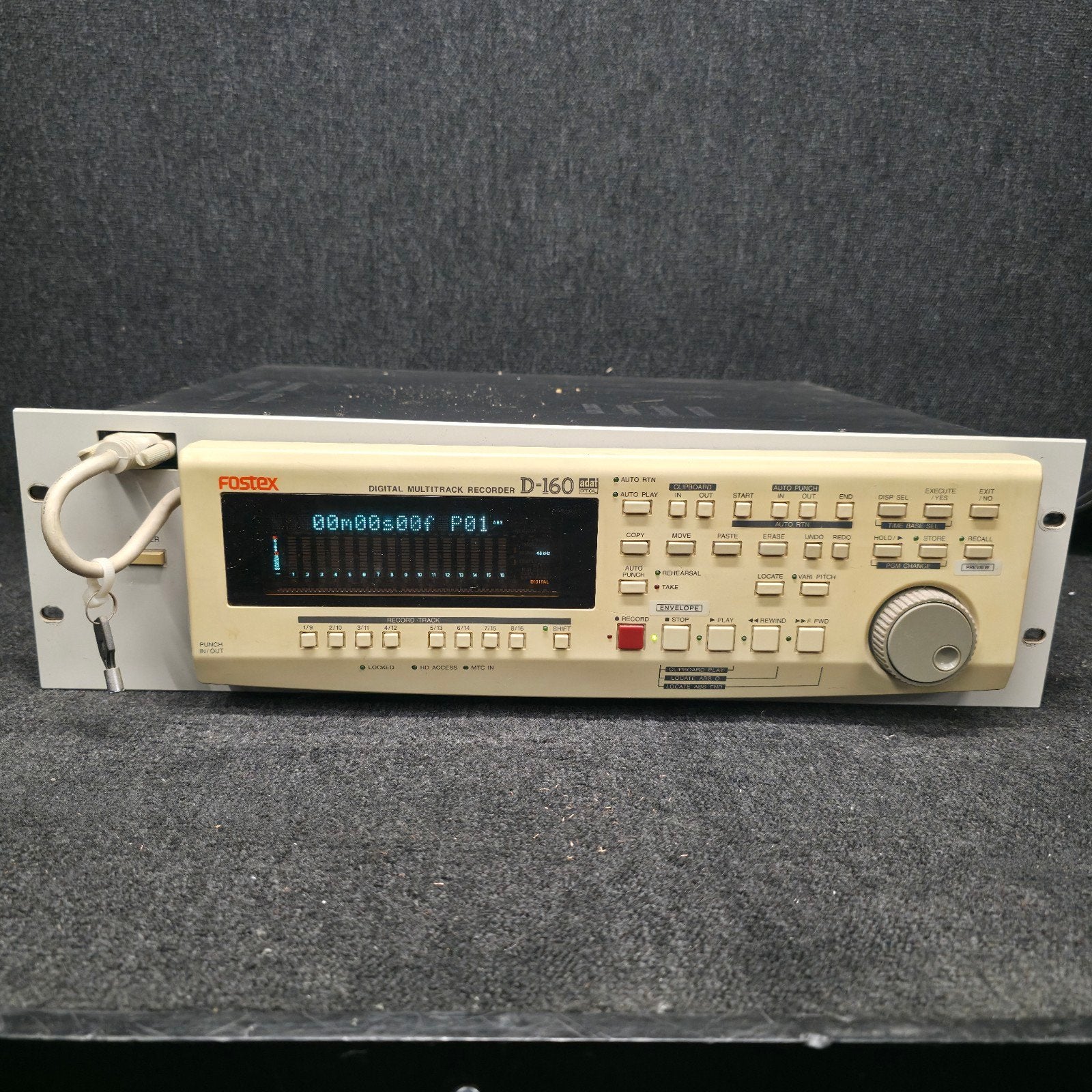 FOSTEX D-160 16 track harddisk recorder - vintage !, Ophalen of Verzenden, Gebruikt, Overige merken
