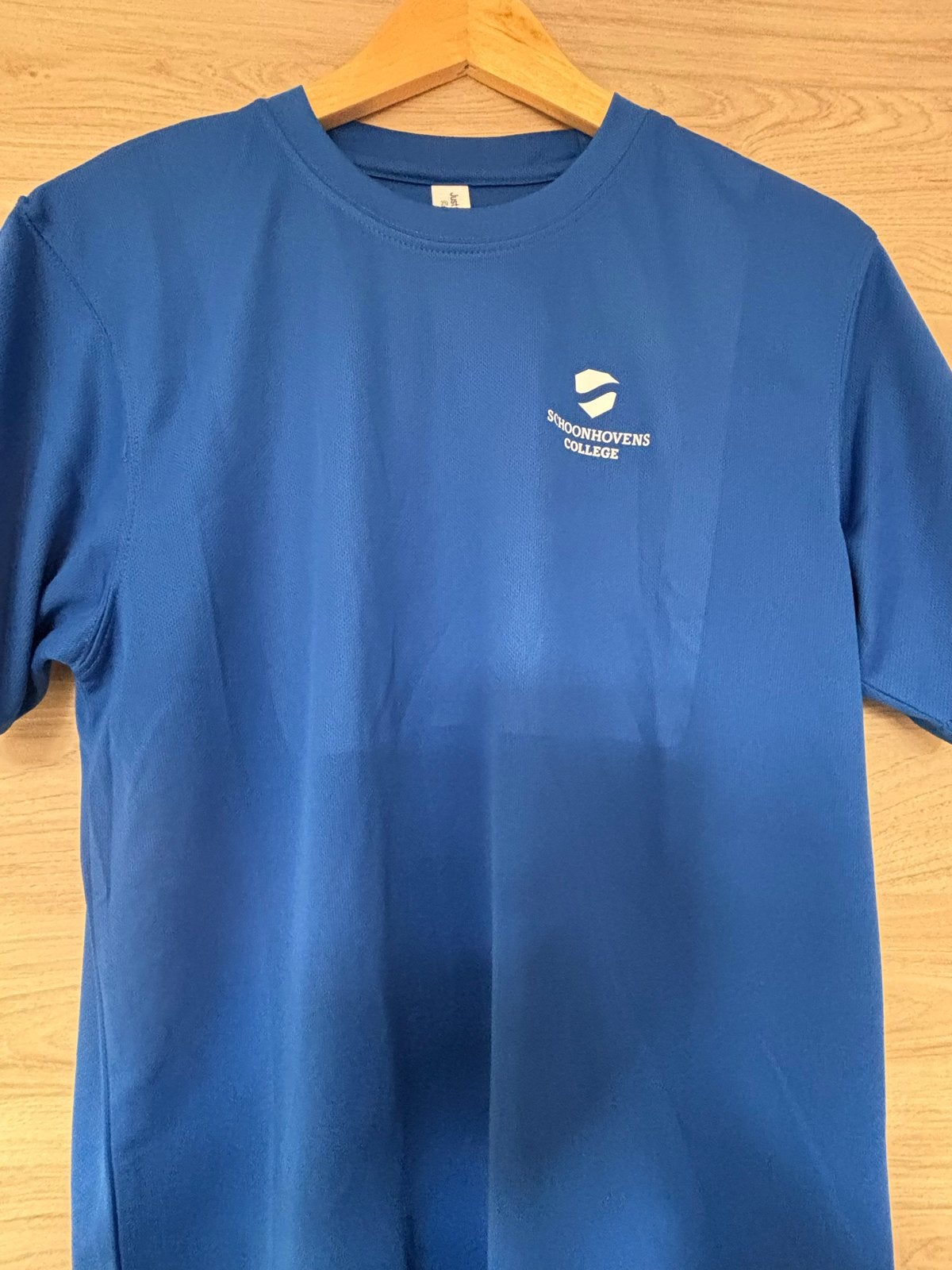 2x Gym T-shirts Schoonhovens College - Nieuw Maat M, Kleding | Heren, Ophalen of Verzenden, Nieuw, Maat 48/50 (M), Blauw