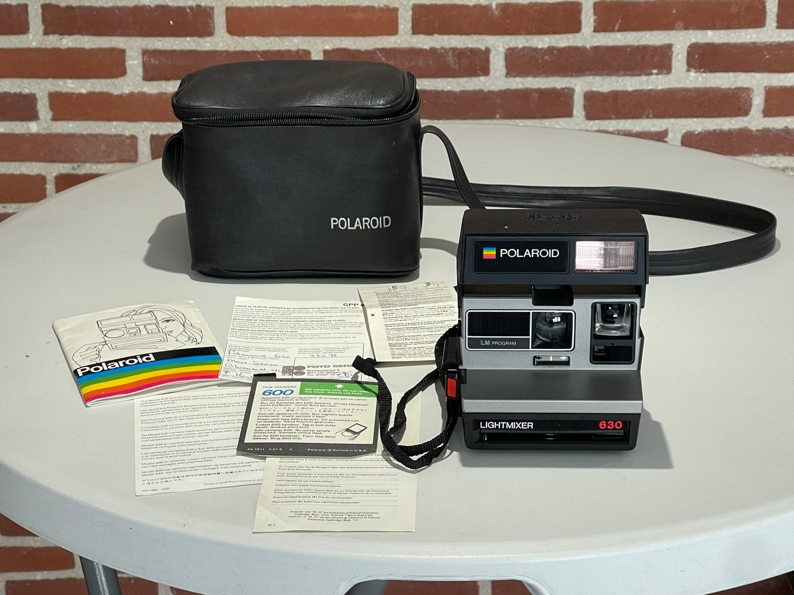 Polaroid 630 Lightmixer Camera uit 1983, Audio, Tv en Foto, Fotocamera's Analoog, Ophalen of Verzenden, Gebruikt, Polaroid