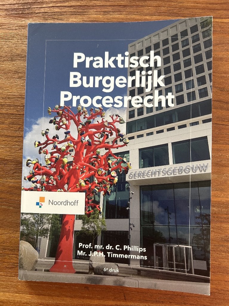 GRATIS Praktisch Burgerlijk Procesrecht (9 789001 299033), Gelezen, Ophalen of Verzenden, Overige niveaus, Overige vakken