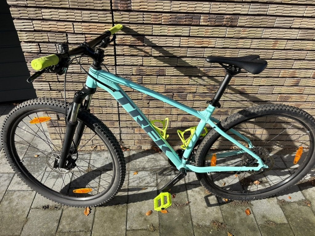 Trek dames mountainbike 29 inch – Turquoise, Ophalen, Gebruikt, 45 tot 49 cm, Dames