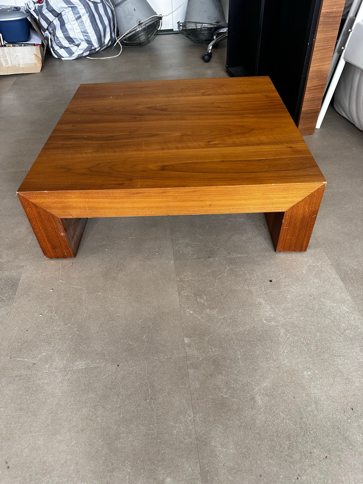 Lage salontafel 90x90 cm, Ophalen, Gebruikt, Vierkant, 50 tot 100 cm
