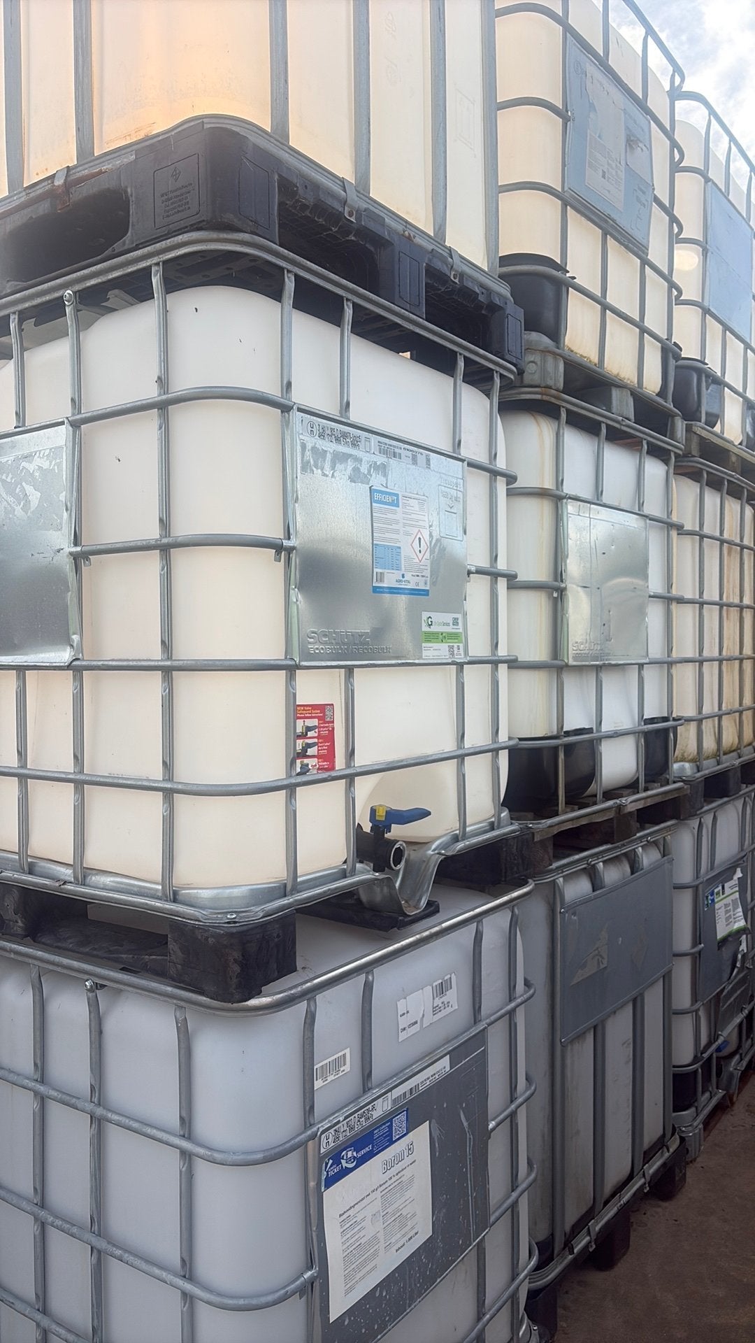 Ibc vaten  1000 liter vaten, 150 liter of meer, Ophalen, Gebruikt