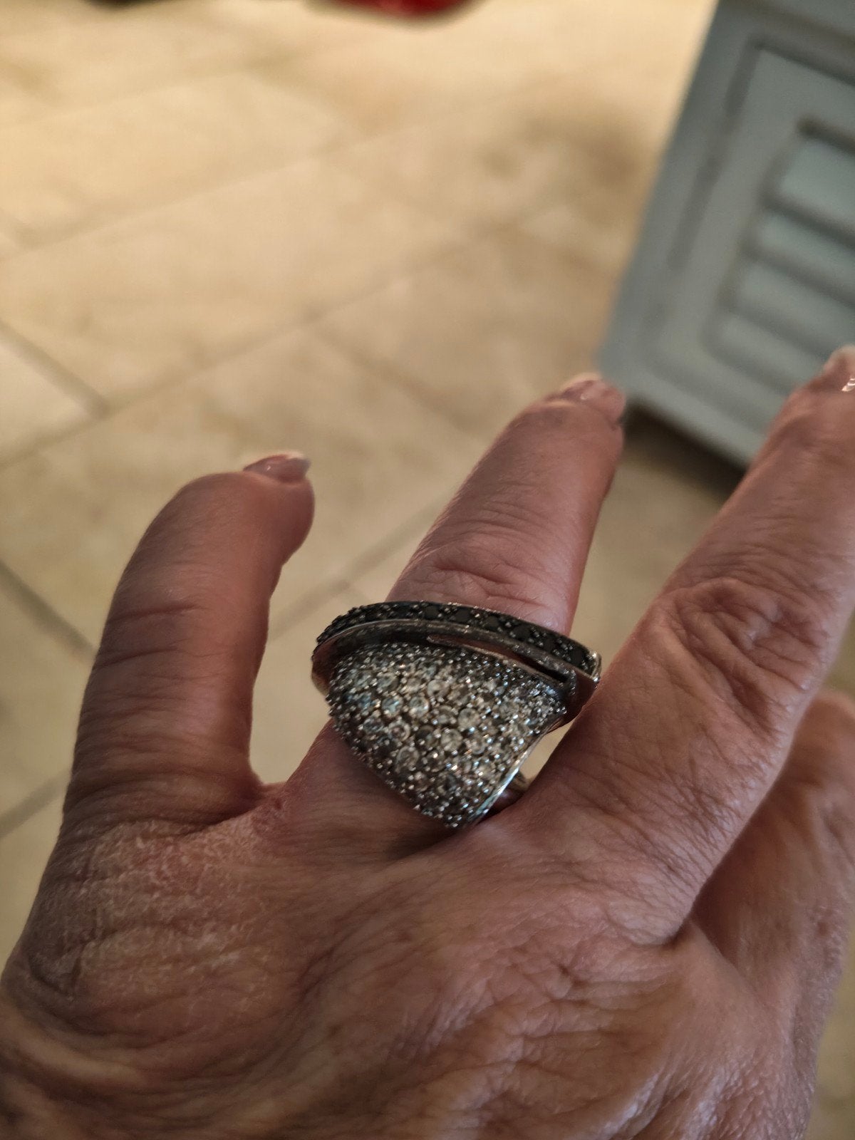 Zilveren ring Milano met Zirkonia, Ophalen, Nieuw, 17 tot 18, Dame