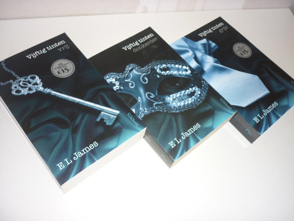 (Erotisch) E.L. James complete Vijftig Tinten serie, Boeken, Ophalen of Verzenden, Gelezen
