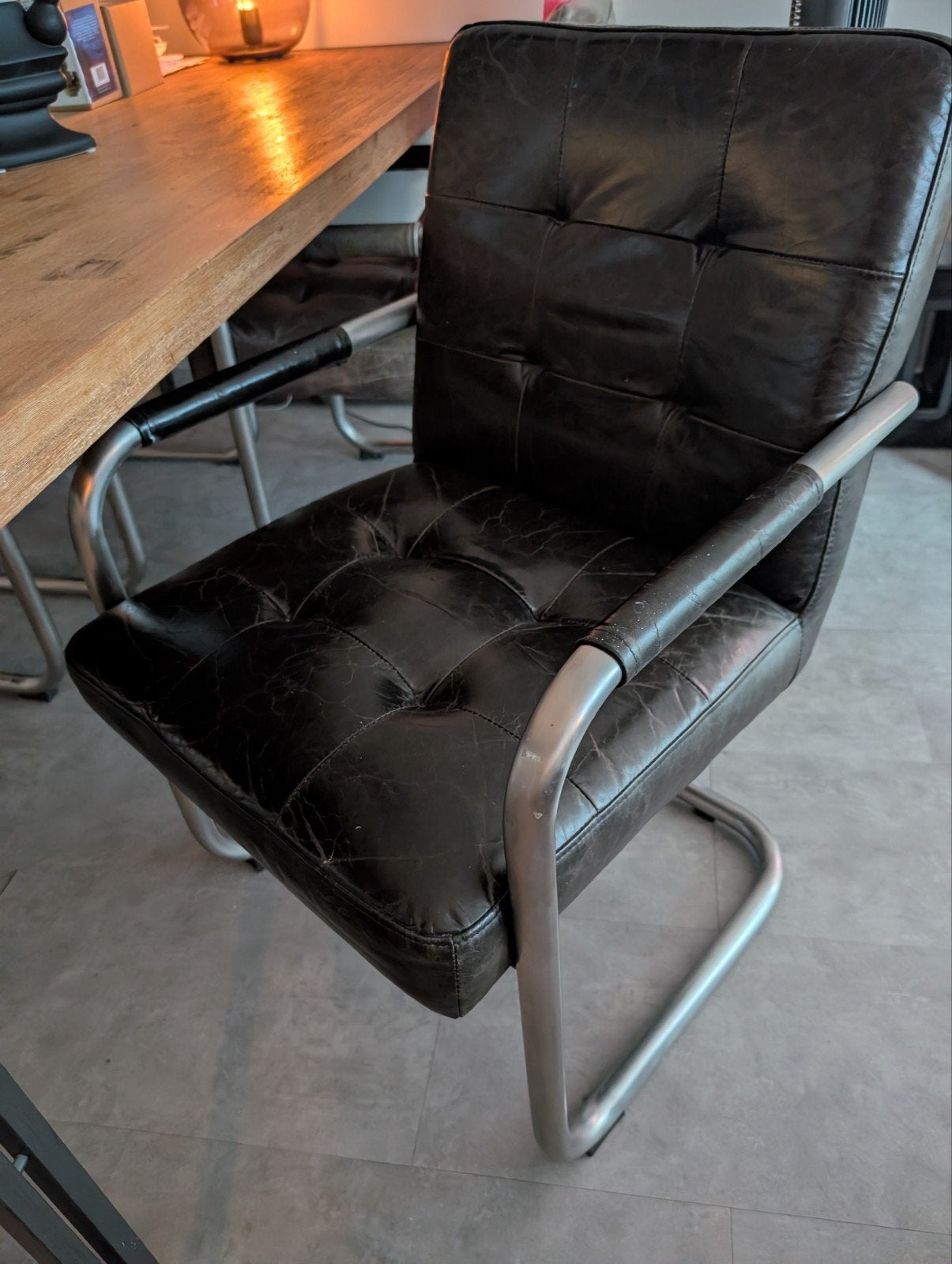 4 Eetkamerstoelen, Huis en Inrichting, Stoelen, Ophalen, Gebruikt, Vier