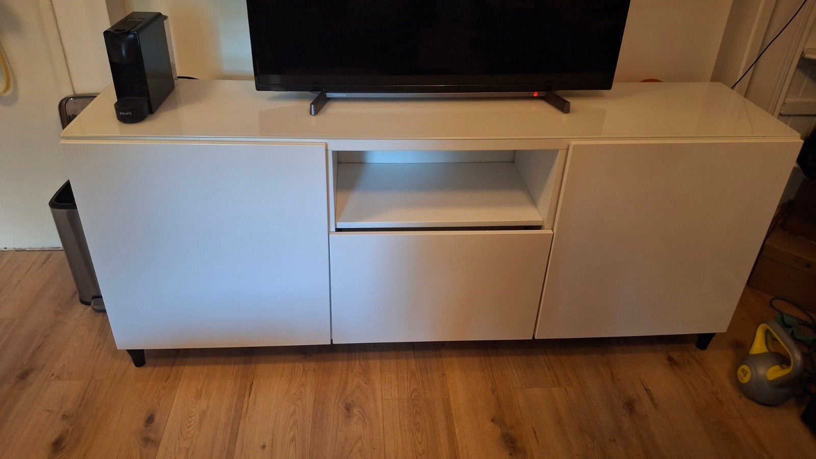 IKEA BESTA TV MEUBEL/OPBERG KAST, Ophalen, Overige materialen, Gebruikt, 150 tot 200 cm