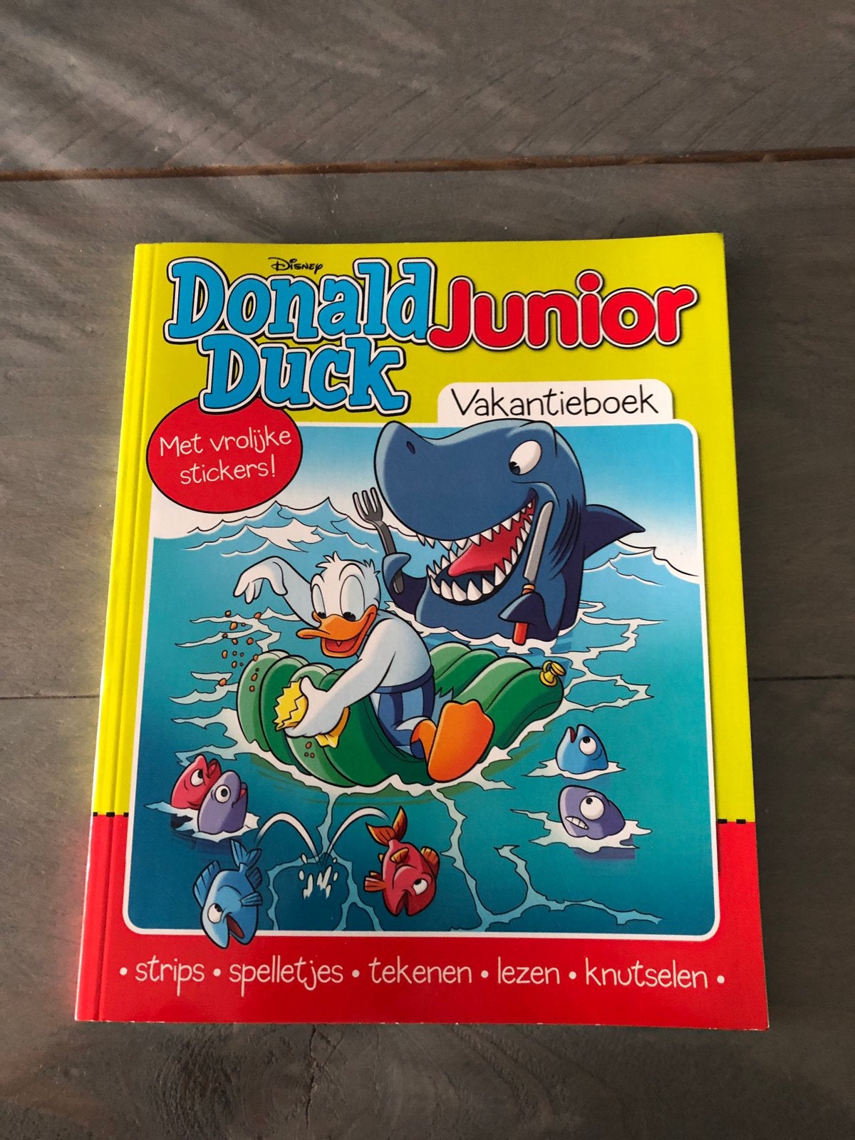 Donald duck junior vakantieboek 2022, Eén stripboek, Ophalen of Verzenden, Nieuw