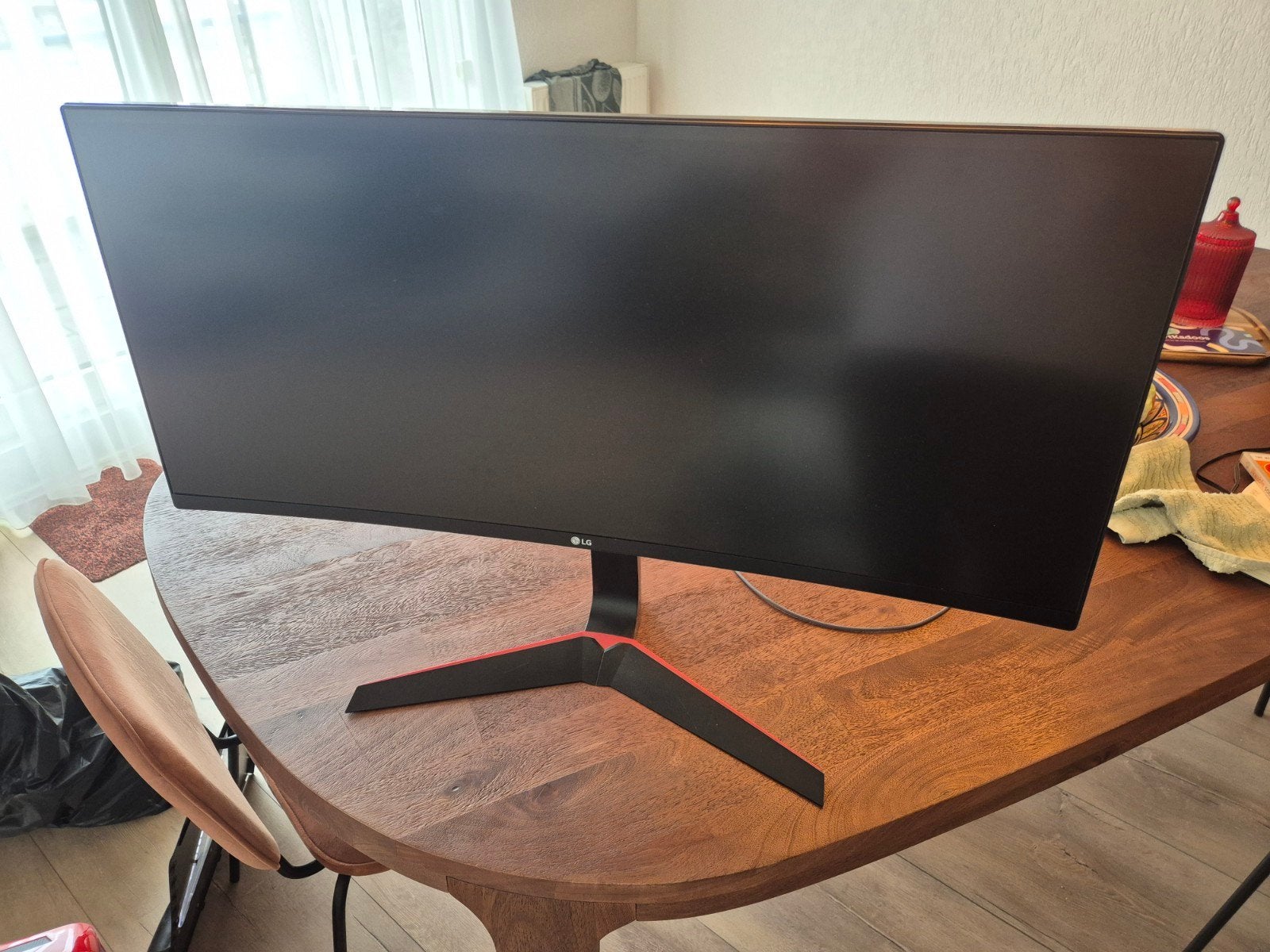LG Ultrawide Curved Monitor - 34 inch 144Hz LCD, Ophalen, HDMI, IPS, 101 t/m 150 Hz