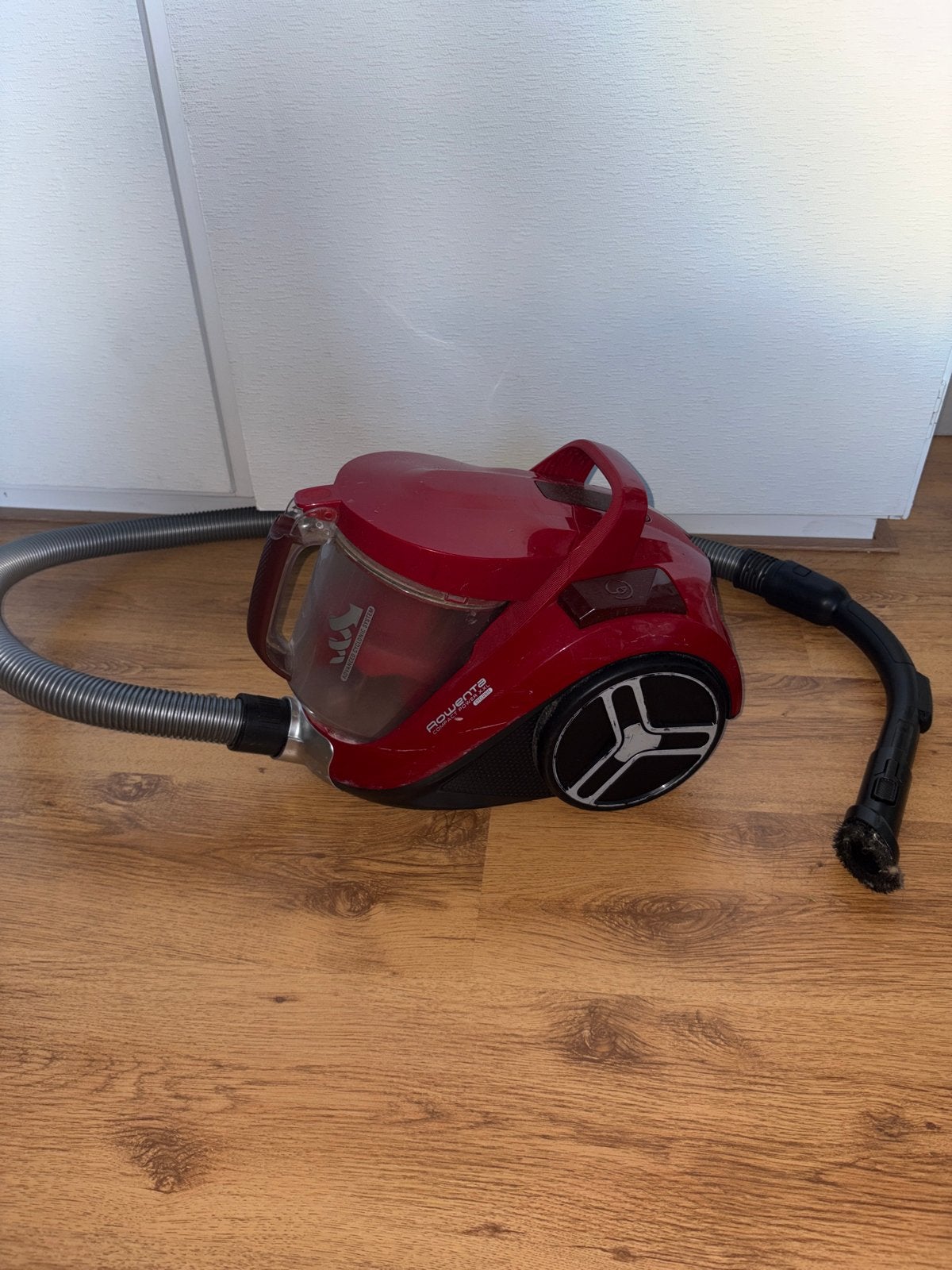 Rowenta Compact Power Cyclonic stofzuiger - Rood, Gebruikt, Reservoir, Ophalen, Rowenta