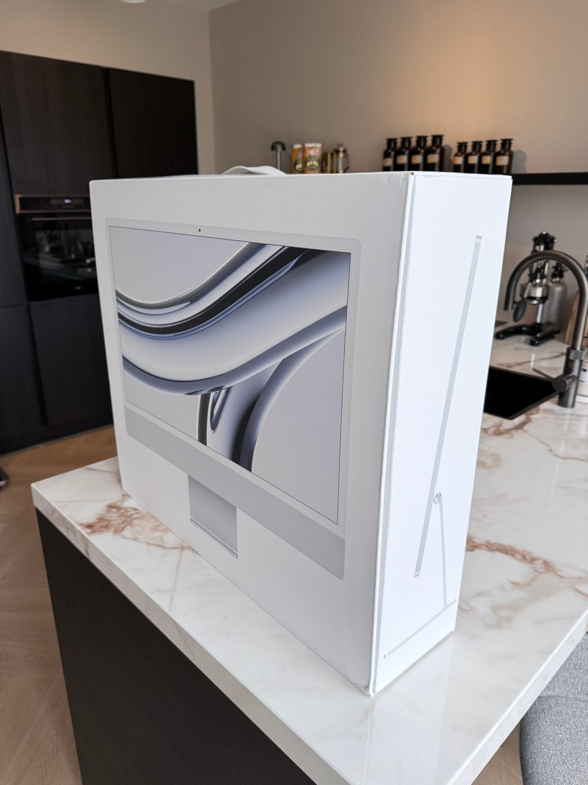 Apple iMac M3 8core CPU 256GB SSD, Computers en Software, Apple Desktops, Ophalen, SSD, IMac, 24 inch