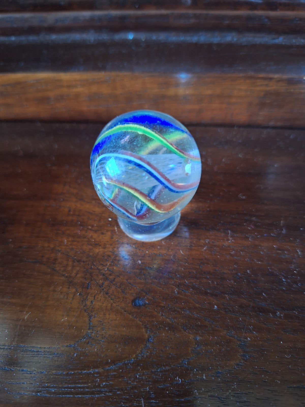 Handgemaakte antieke knikker., Antiek en Kunst, Antiek | Glas en Kristal, Ophalen of Verzenden