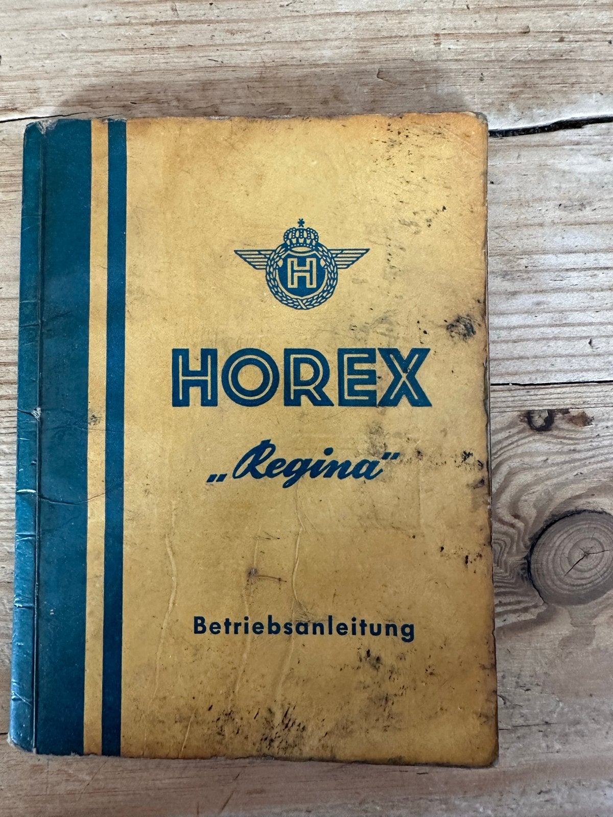 Horex Regina Motorfiets Handleiding (1954), Ophalen of Verzenden, Overige merken