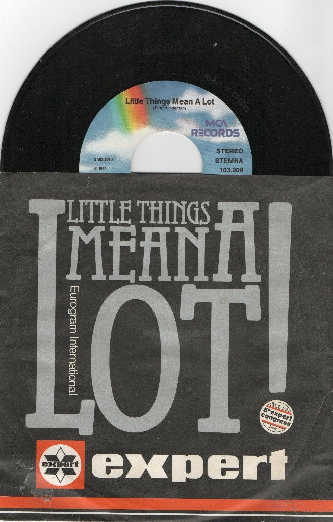 Kitty Kallen / Kalin Twins – Little Things Mean A Lot, Cd's en Dvd's, Ophalen of Verzenden, Zo goed als nieuw, 7 inch, Pop
