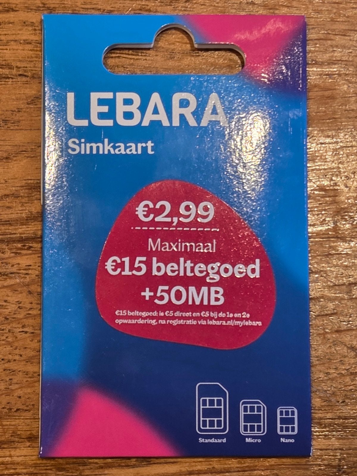 06 82 7117 99 Lebara prepaid
Makkelijk nummer, Telecommunicatie, Prepaidkaarten en Simkaarten, Verzenden, Nieuw, Overige providers