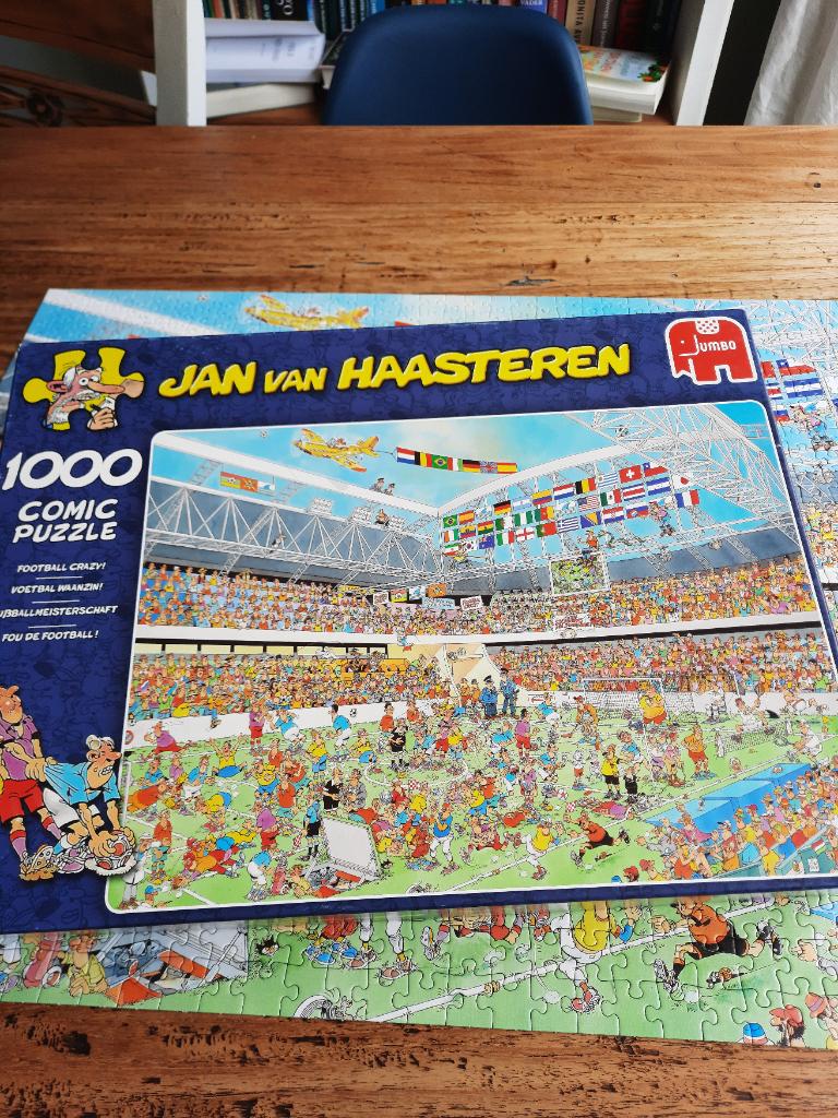 Puzzel Jan van Haasteren, Ophalen, 500 t/m 1500 stukjes, Zo goed als nieuw, Legpuzzel