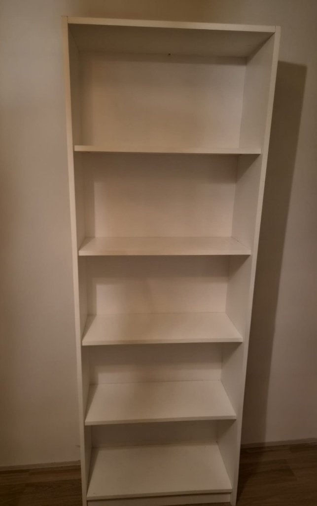 Boekenkast (Billy), Ophalen, Met plank(en), Wit en praktisch, 50 tot 100 cm