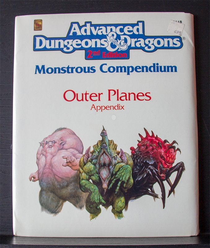 ADD2ndEd-TWO Monstrous Compendiums TSR 1991-92, Ophalen of Verzenden, Zo goed als nieuw, Overige soorten, Boek of Catalogus
