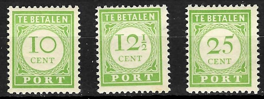 Curacao port 31/33 Engelse druk ongebruikt 2e keus, Verzenden, Postfris