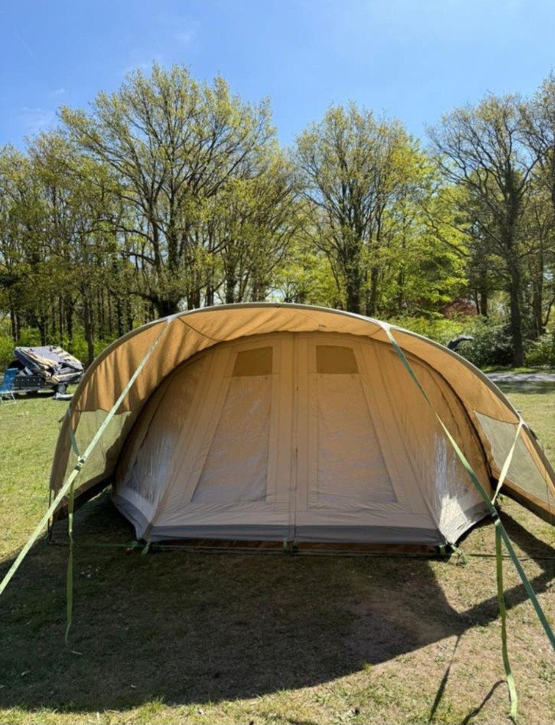 Nomad Bantu 5 tunneltent met ruime porch, Ophalen of Verzenden, Gebruikt, Tot en met 5