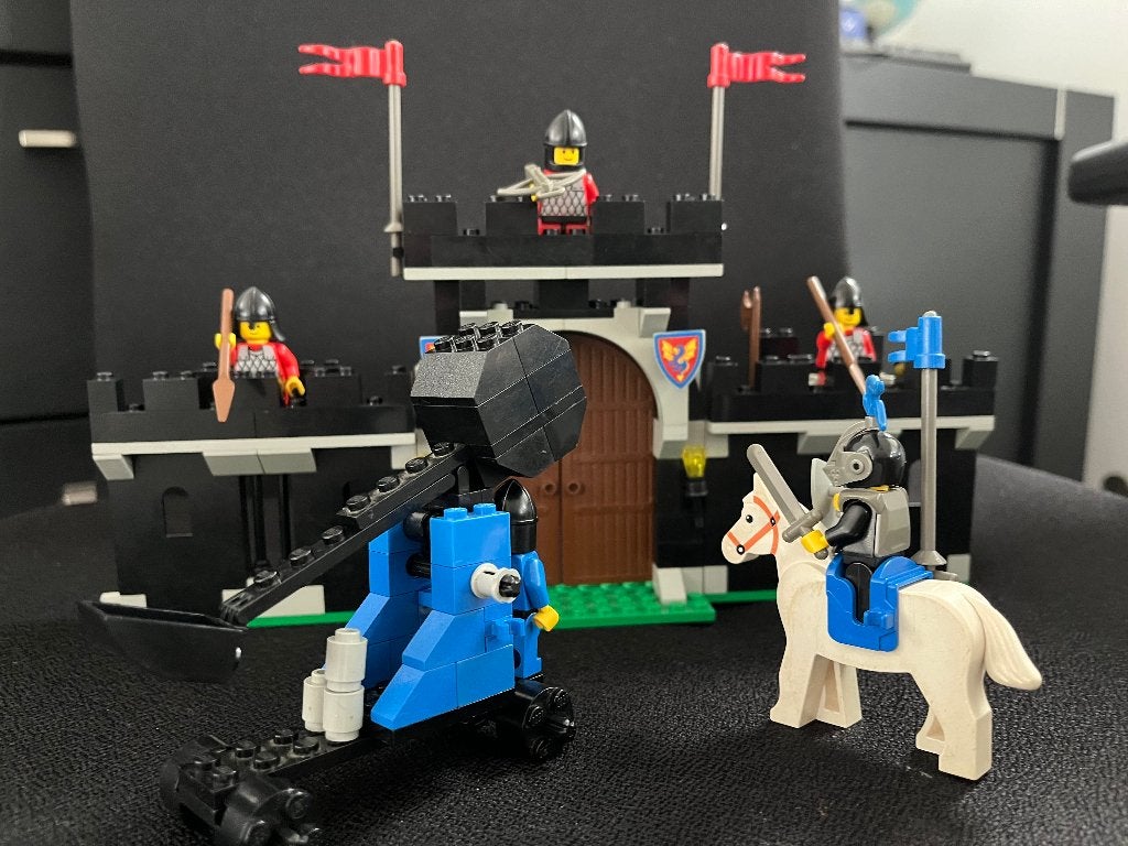Lego 6059 Knight's Stronghold, Lego, Ophalen of Verzenden, Zo goed als nieuw, Castle