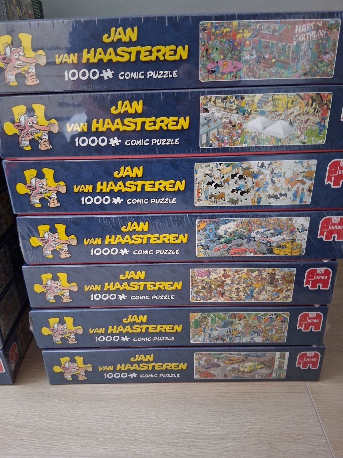 Jan van Haasteren puzzels 1000 st Nieuw, Hobby en Vrije tijd, Denksport en Puzzels, Ophalen of Verzenden, 500 t/m 1500 stukjes