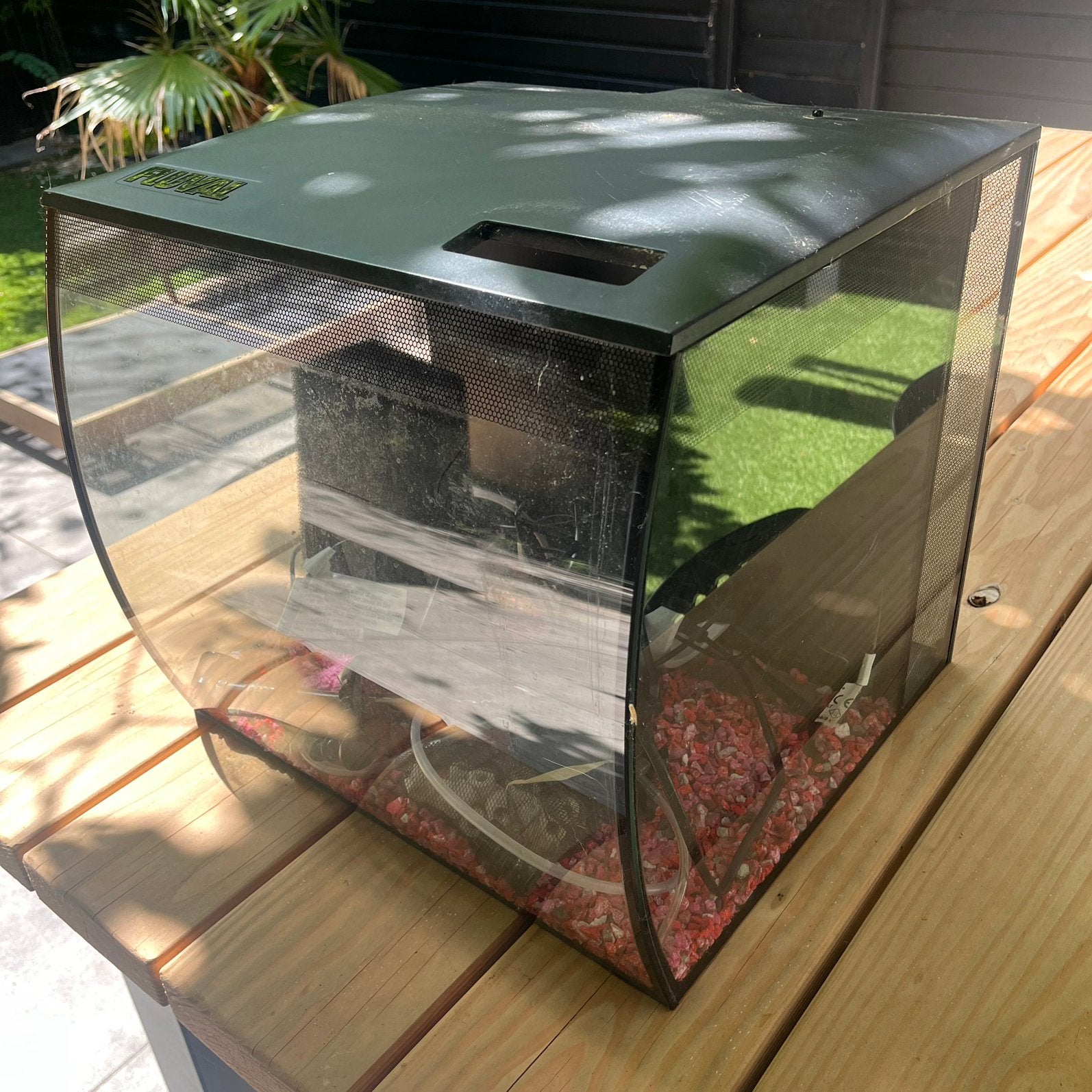 Fluval aquarium, Ophalen, Gebruikt, Inclusief toebehoren, Leeg aquarium