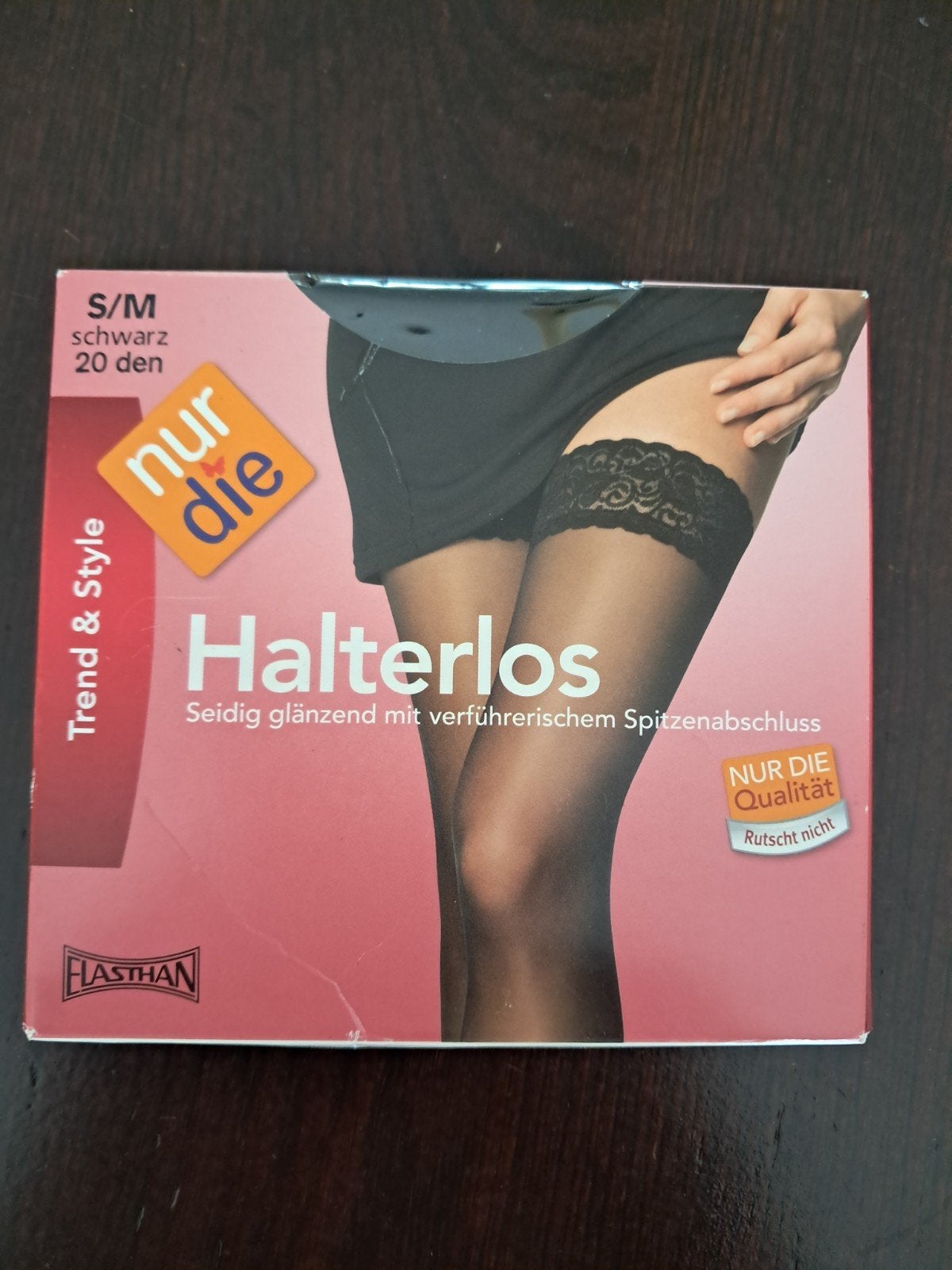 Nur Die hold ups zwart of huidskleur 20d maat s-m, Ophalen of Verzenden, Nieuw, Zwart, Panty