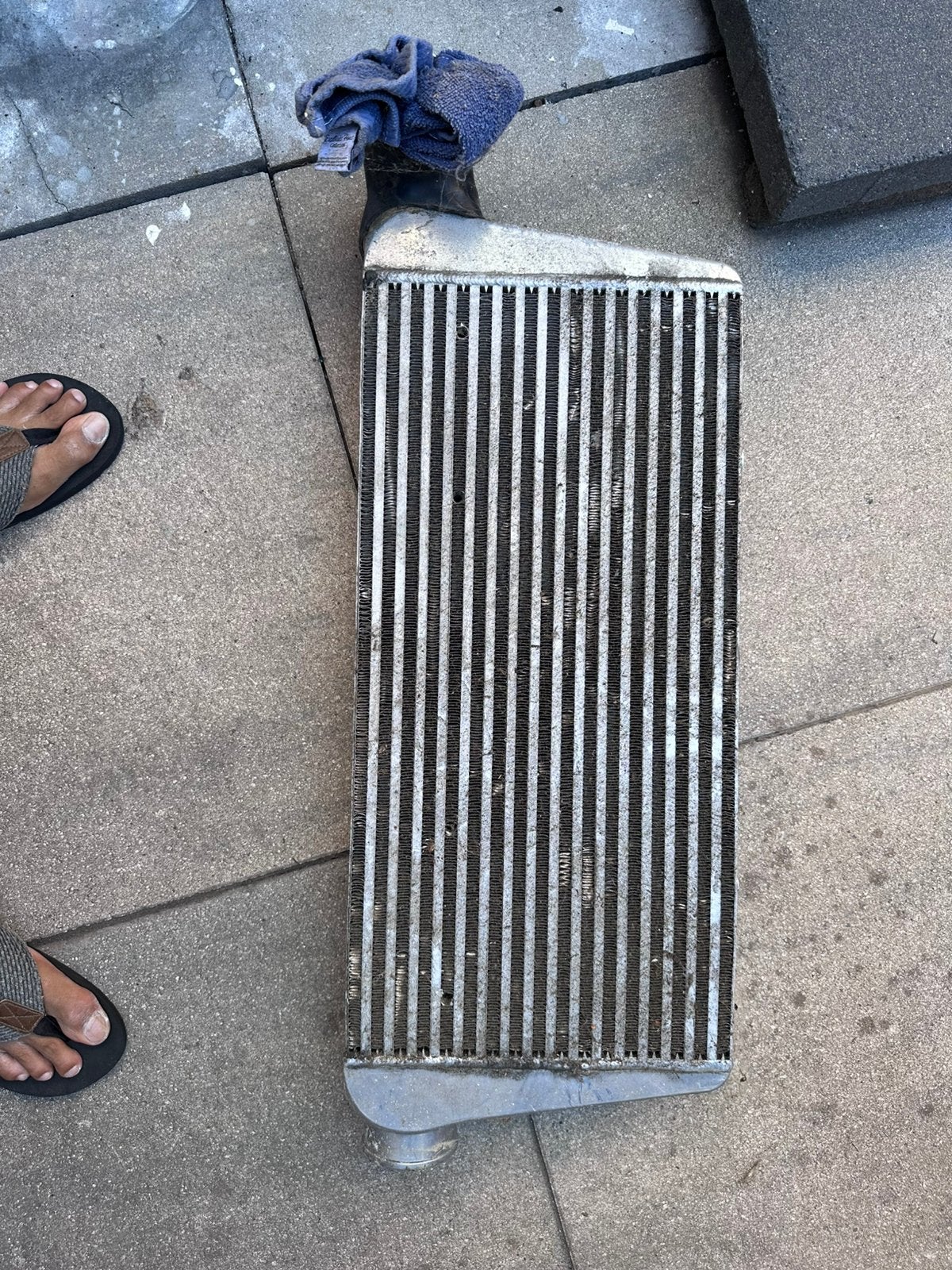 Grote turbo intercooler tot 800pk universeel, Ophalen of Verzenden, Gebruikt