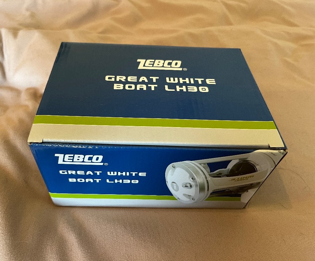 Zebco Great White boat LH30, Ophalen of Verzenden, Nieuw, Molen