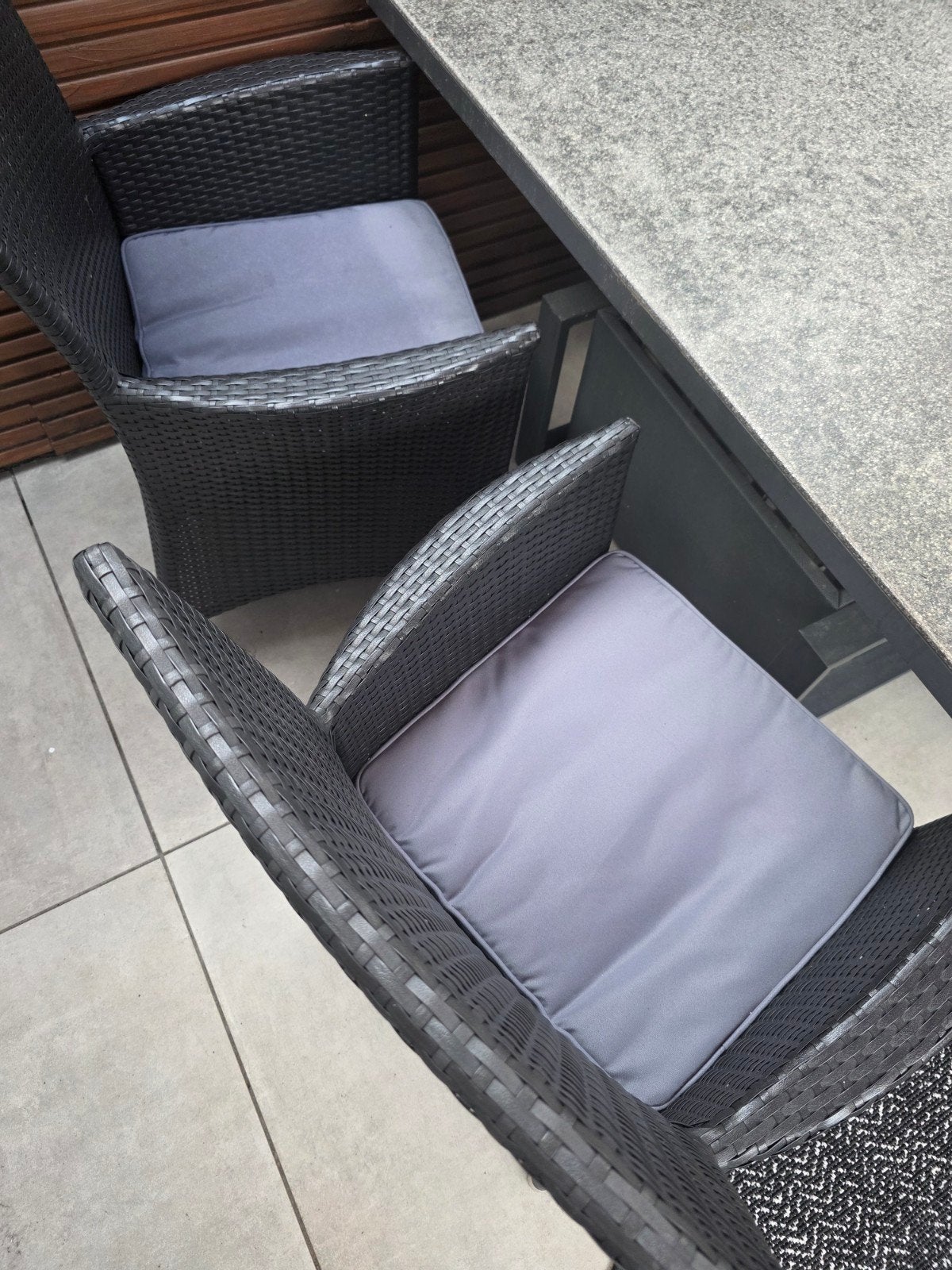 LIFE Outdoor Living Tuinset met 4 stoelen, Ophalen, Gebruikt, Wicker, 4 zitplaatsen