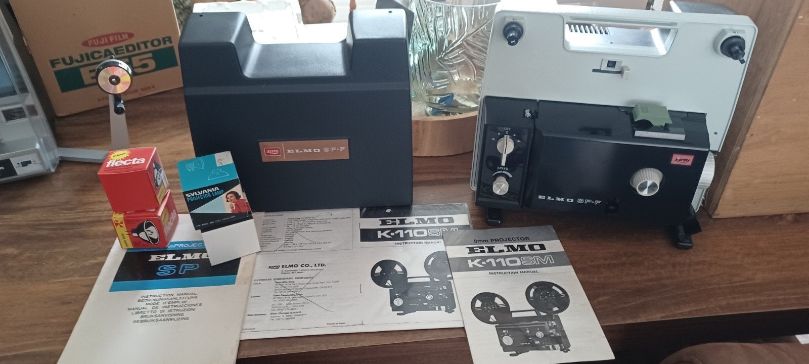 Filmprojector Elmo K-110 SM Super 8, met access, Ophalen, Gebruikt, Overige merken