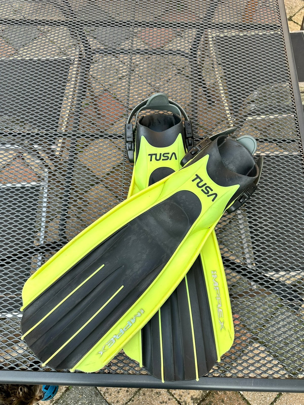Tusa Imprex zwemflippers maat S, Watersport en Boten, Ophalen of Verzenden, Gebruikt, Zwem- of Duikvliezen