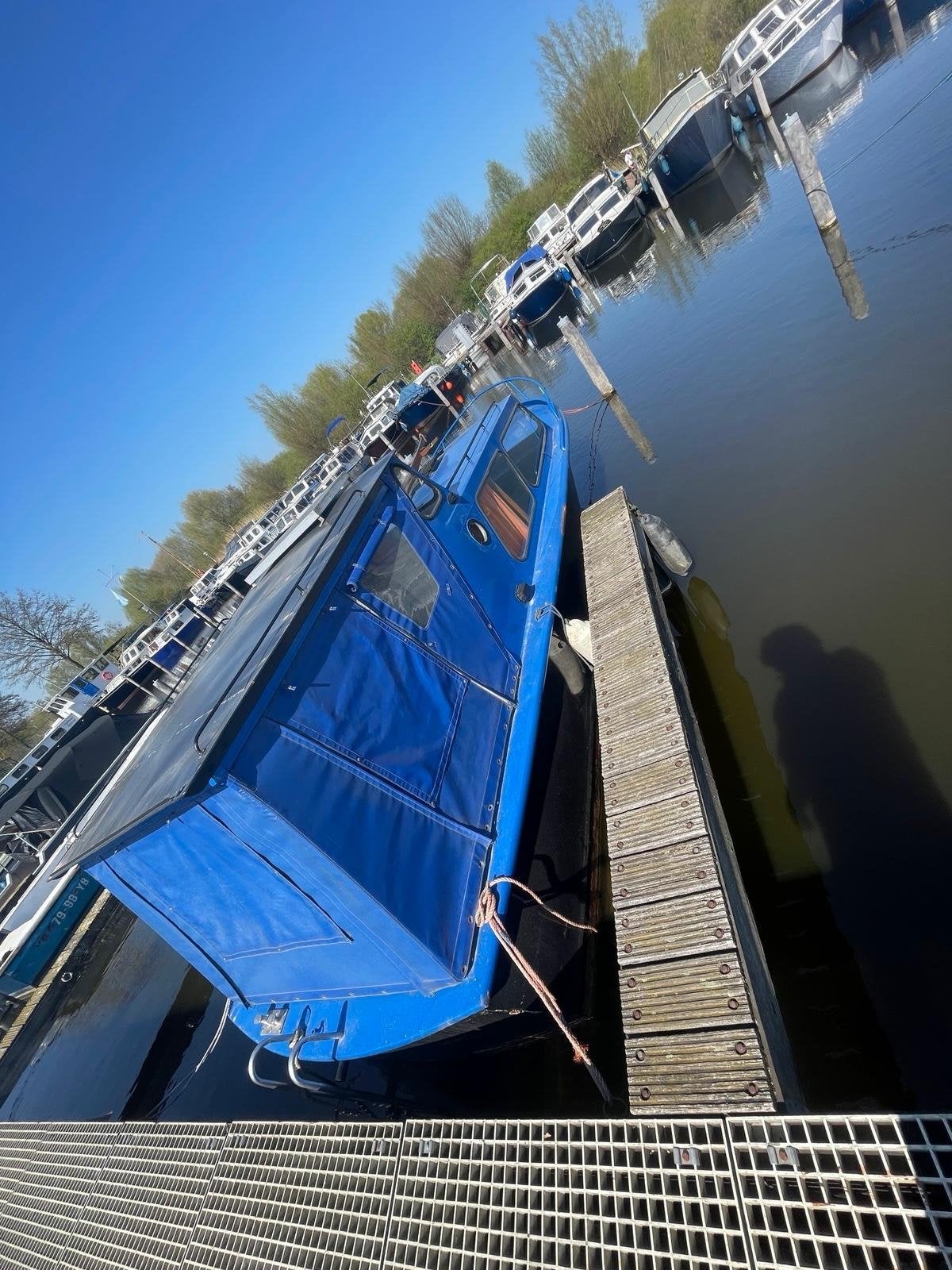 Nette kajuitboot met BMC 60 pk motor, opknapper, Watersport en Boten, Bootonderdelen, Gebruikt, Motor en Techniek, Motorboot, Ophalen