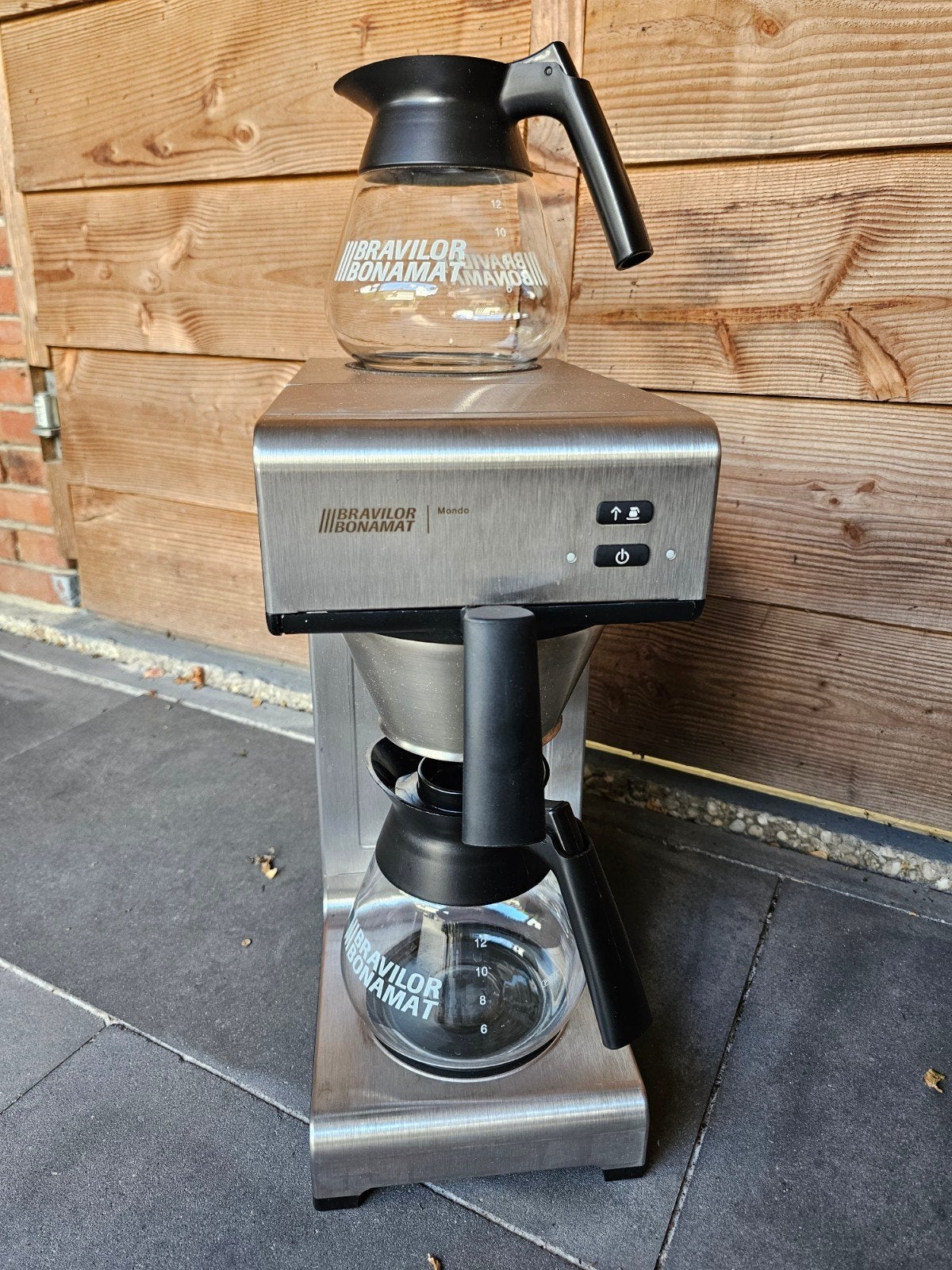 Bravilor Bonamat Mondo Koffiezetapparaat, Ophalen, 10 kopjes of meer, Koffiemachine, Gemalen koffie