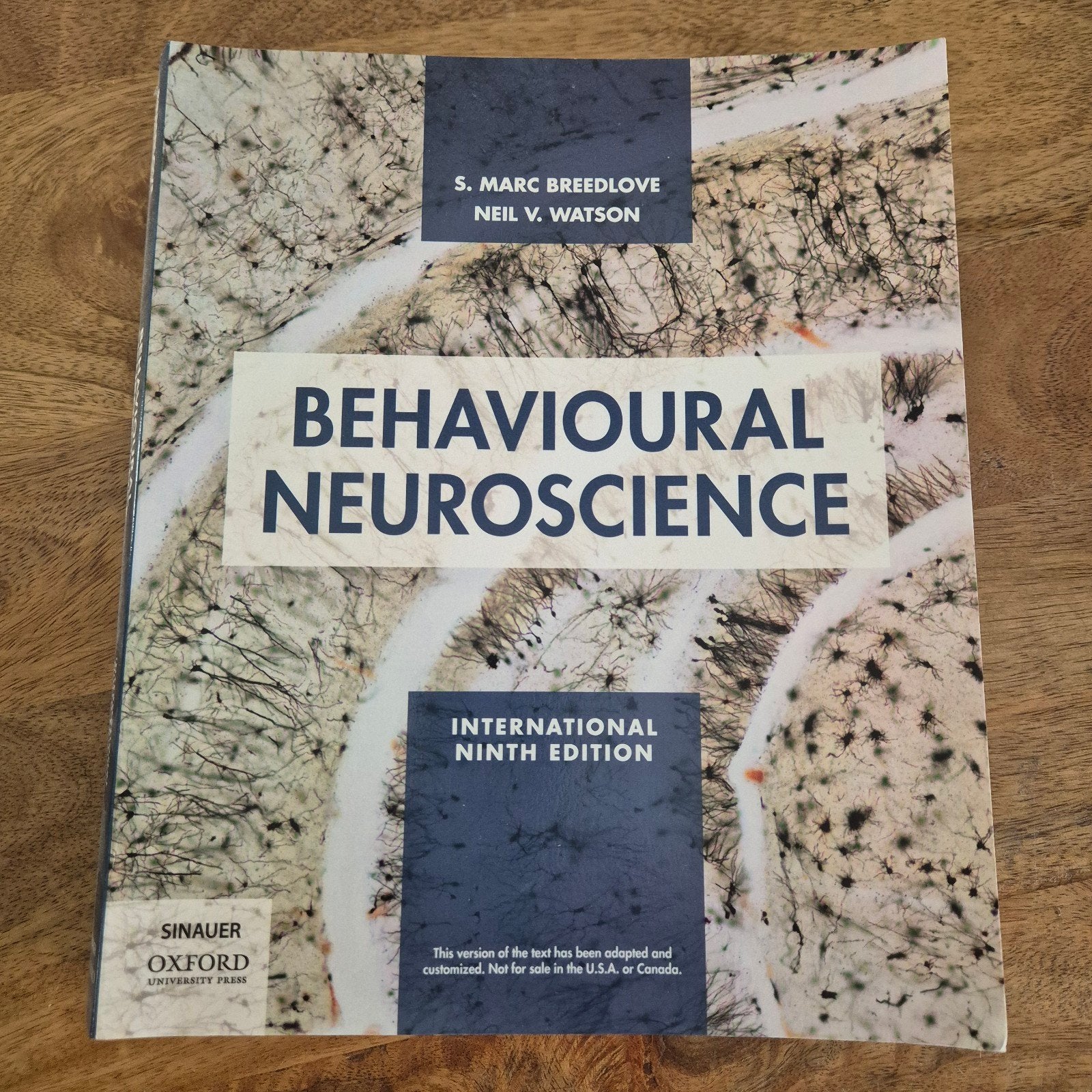 Behavioural Neuroscience - International Ninth Edition, Boeken, Beta, HBO, Ophalen of Verzenden, S. Marc Breedlove, Neil V. Watson