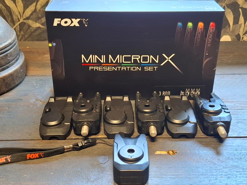 Te koop setje fox mini micron x 3in1, Watersport en Boten, Ophalen of Verzenden, Zo goed als nieuw, Overige typen