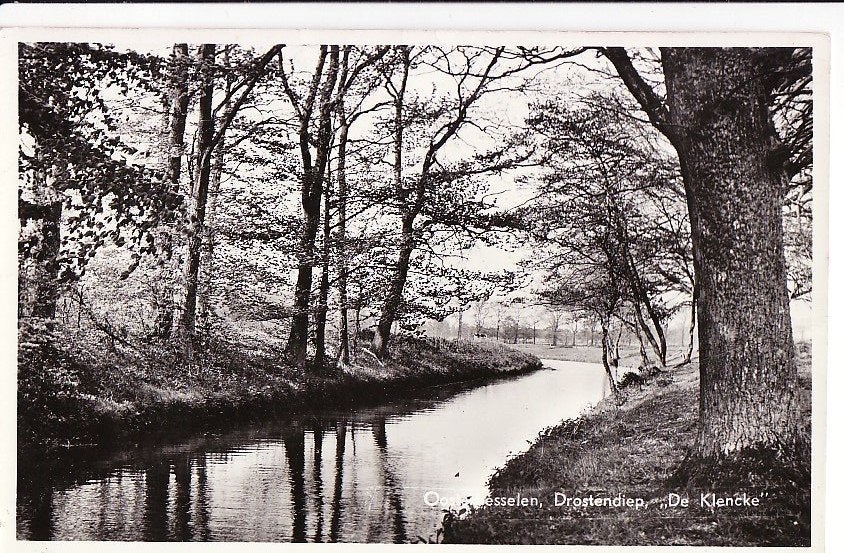 Oosterhesselen (Dr.) Drostendiep "De Klencke" 1966., Ophalen, 1960 tot 1980, Gelopen, Drenthe
