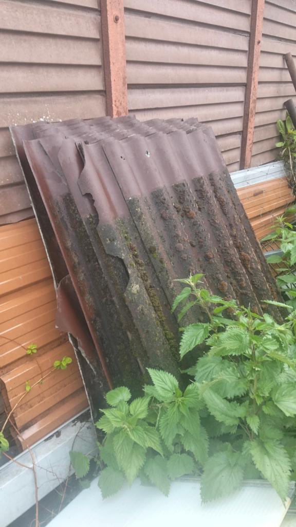Gratis  vezelplaten, Overige materialen, Gebruikt, Ophalen of Verzenden, 15 m² of meer