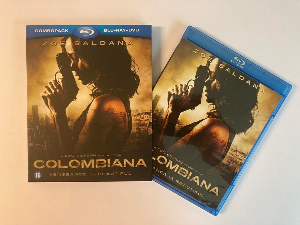 Colombiana, 2011 / BLU-RAY + DVD / Combopack, Cd's en Dvd's, Ophalen of Verzenden, Zo goed als nieuw, Actie, Boxset