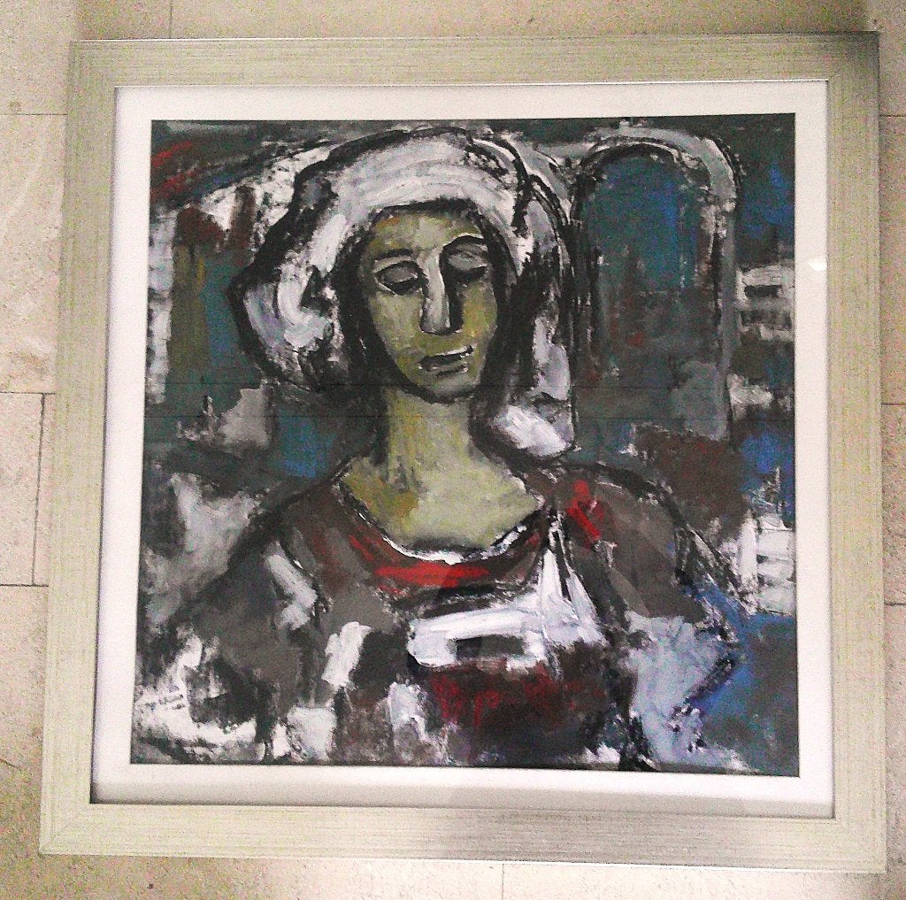 Portret van klassieke vrouw '86 - Jelle Hoogstra 1924-2003, Ophalen