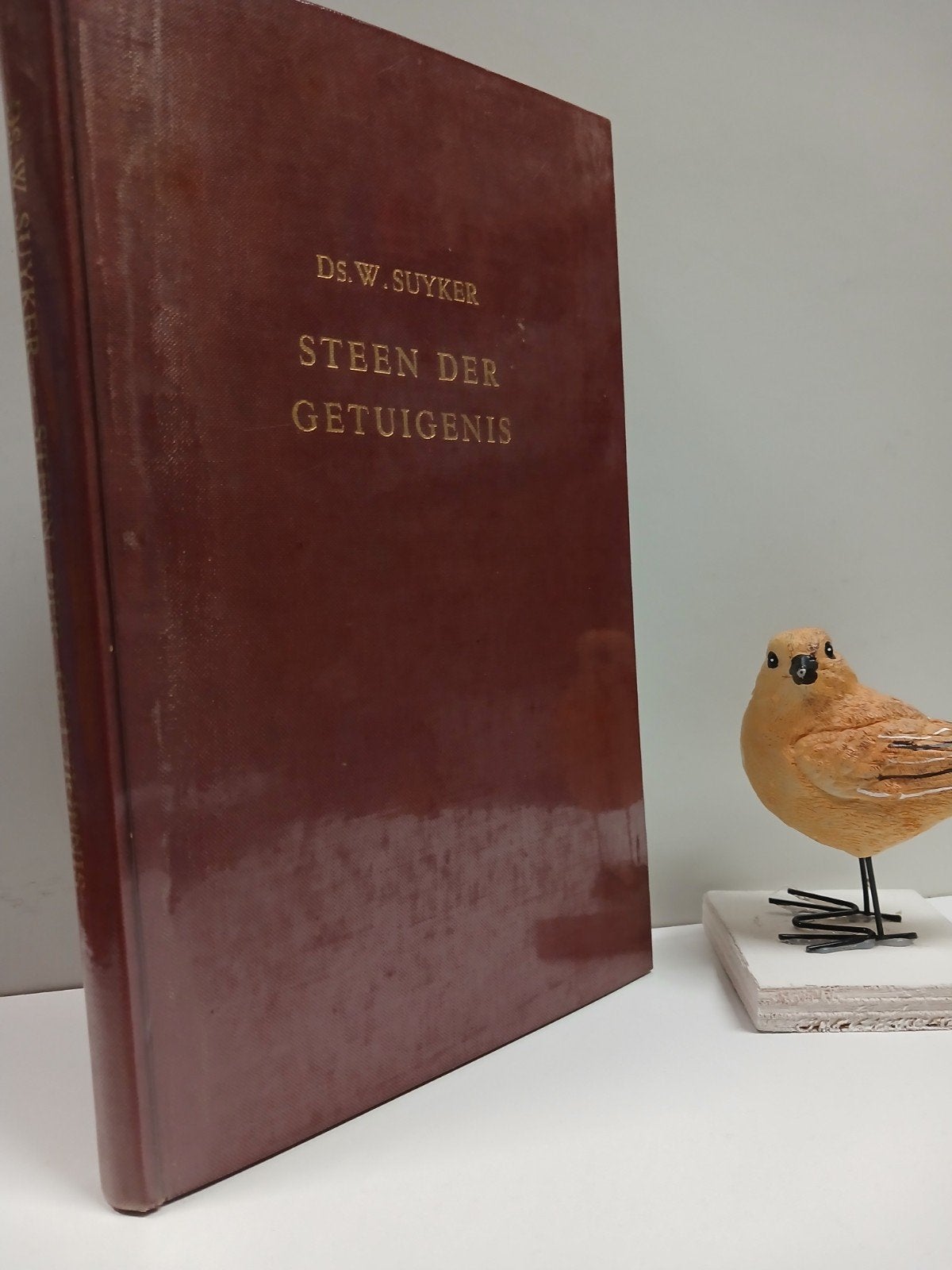 Suyker, Ds. W.; Steen der getuigenis, Ophalen of Verzenden, Gelezen, Christendom | Protestants