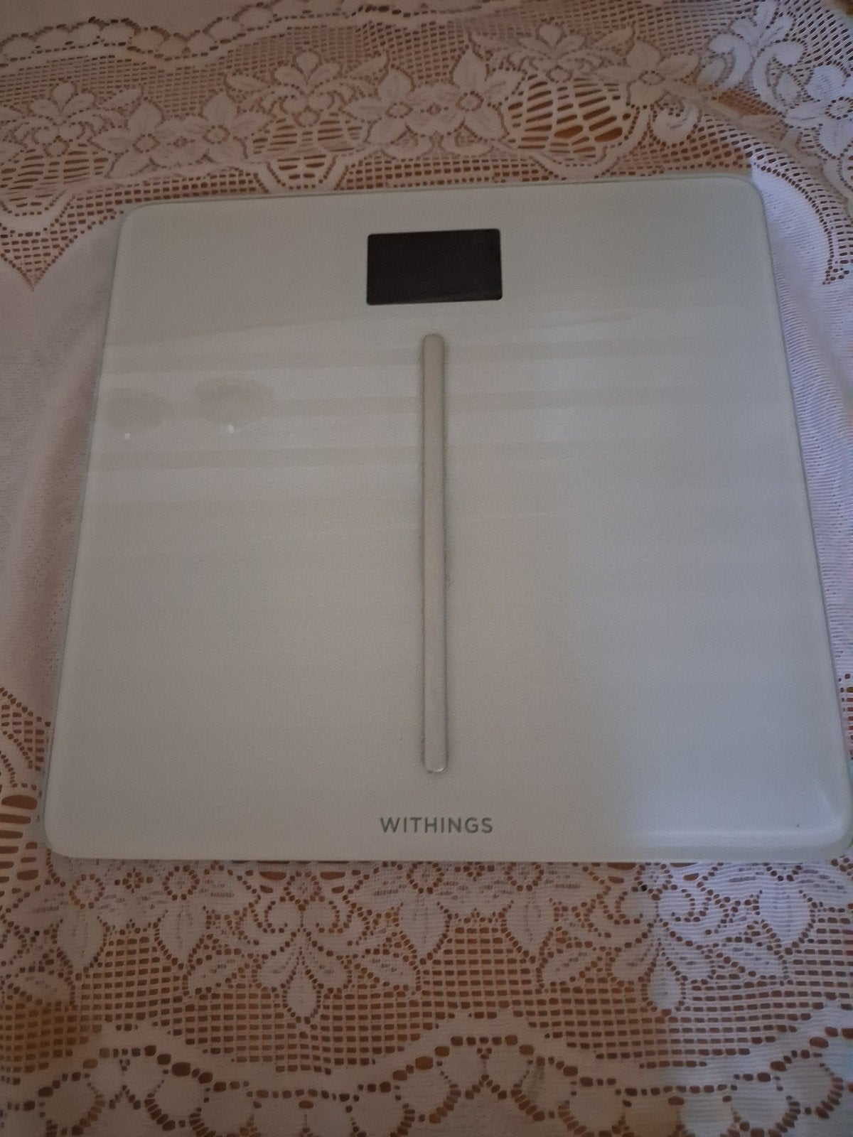 Weegschaal Withings, Ophalen, Zo goed als nieuw, 1 tot 500 gram, Personenweegschaal