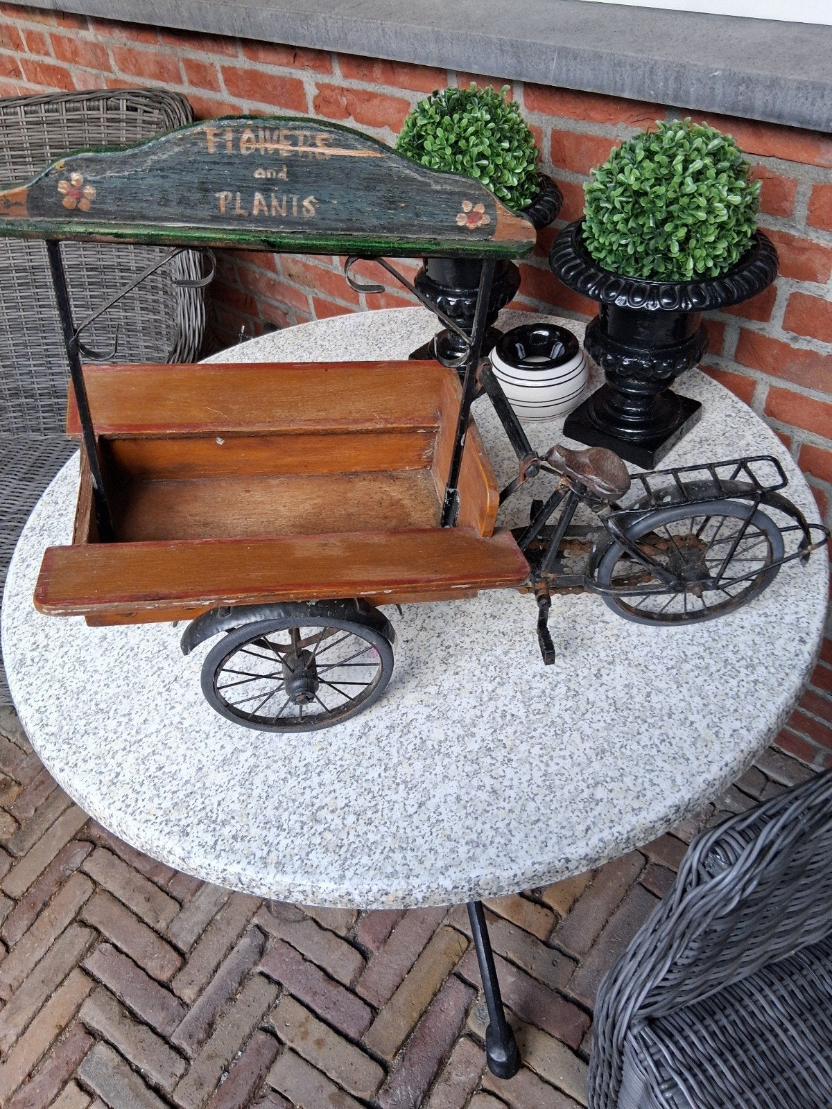 bakfiets., Antiek en Kunst, Ophalen of Verzenden