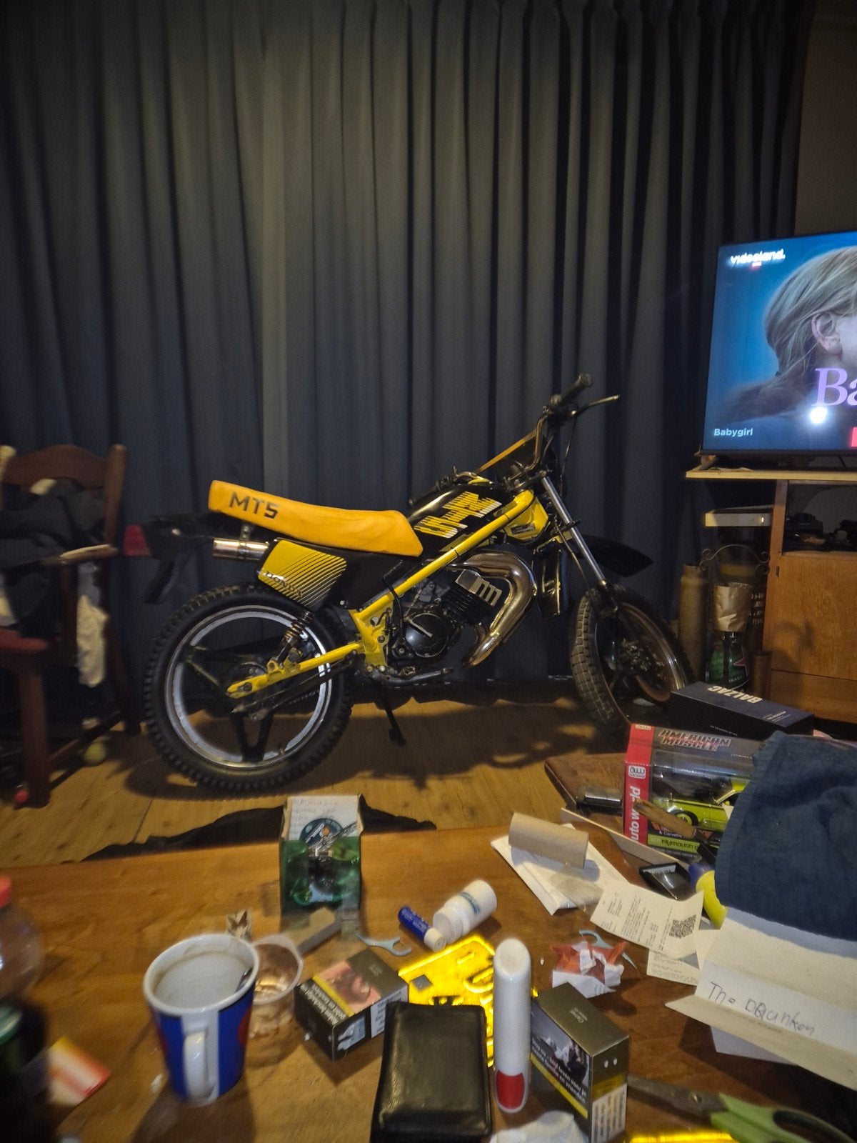 honda mt, Fietsen en Brommers, Brommers | Honda, Ophalen, Gebruikt, MT