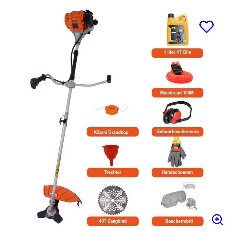 Kantenmaaier/ bosmaaier, Ophalen, Nieuw, Benzine