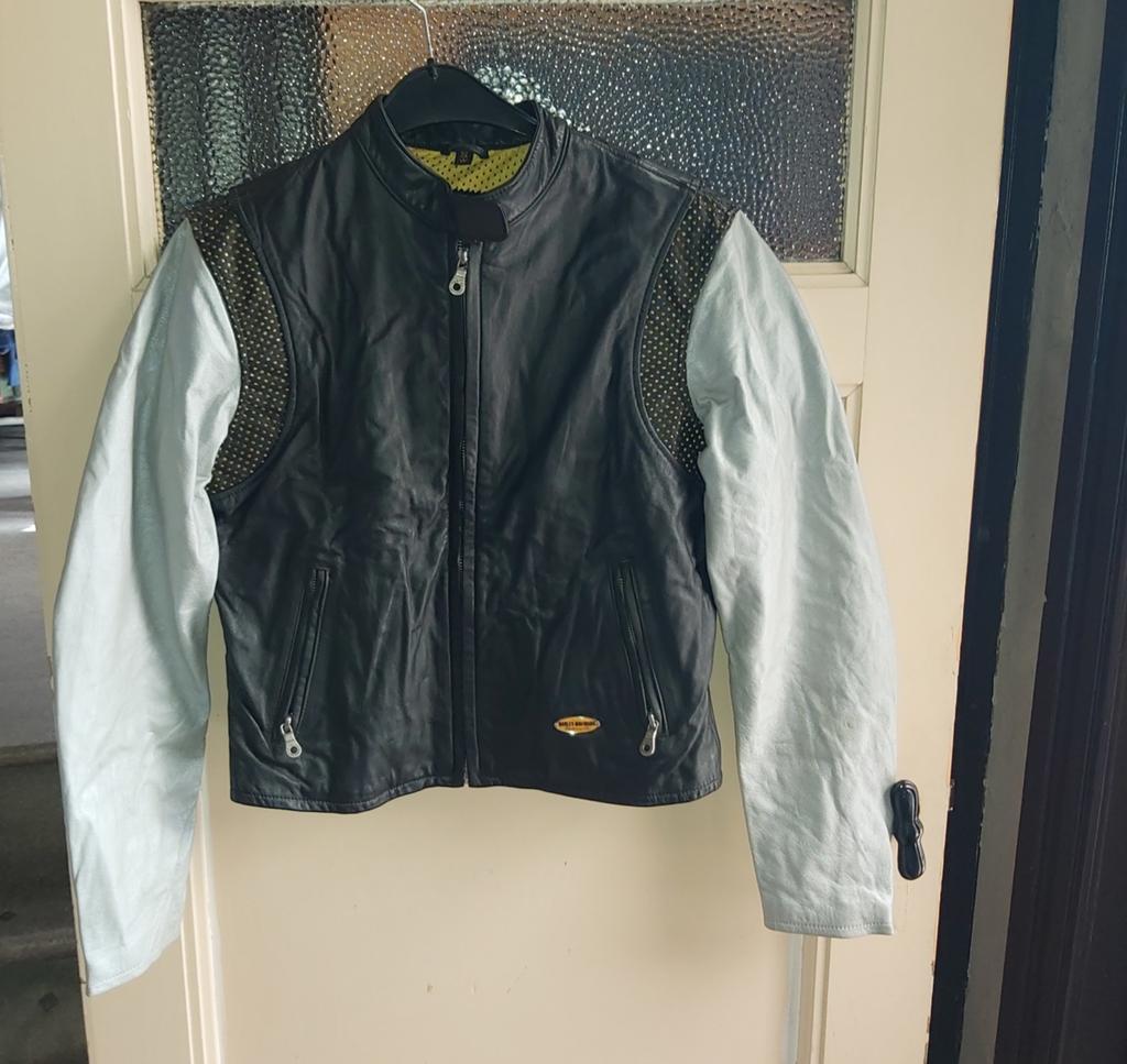 jas jassen harly davidson jas, Ophalen of Verzenden, Jas | leer