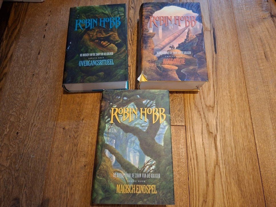 Robin Hobb - De Boeken van de Zoon van de Krijger (3 delen), Boeken, Ophalen of Verzenden, Gelezen, Robin Hobb