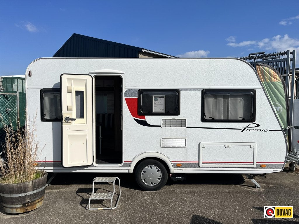 Bürstner Premio 435 TS, Caravans en Kamperen, Niet ingevuld, Bedrijf, Schokbreker, Bürstner